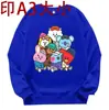 Nuevo suéter con capucha B de cuello redondo versión holgada comercio exterior 2023 nuevo deportivo suéter de cuello redondo para hombre suéter de cuello redondo