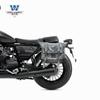 Coche muscular Wolf adecuado para motocicleta Guz V9 bolsa lateral bolsa lateral caja lateral retro modificación bolsa para casco impermeable liberación rápida especial