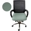 Funda para Cojín de Asiento de Casa, Funda para Silla, Funda para Silla de Oficina, Elástica Antideslizante Funda para Silla de Computadora, Patrón Geométrico Impermeable