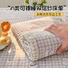 Juego de Sábanas de Algodón 100% de Grado Materno e Infantil con Encaje de Borlas, Juego de Sábanas de Gasa de Doble Capa Ultra Suave tipo Nube para Dormir sin Ropa 3