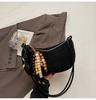 Bolso de Gamuza de Nicho Súper Popular de Otoño para Mujer, Nuevo Bolso Cruzado Versátil para el Día a Día 2026, Bolso Pequeño de Hombro o Axila