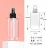Botella Dosificadora Spot Cosmetics Pure Dew 200ml Transparente Pet Botella Spray para Tónico PP Blanco/Esmaltado Boquilla