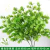 Plantas Verdes Flores Artificiales Hierba Aspargo Colgante Decoración de Fondo de Arte Floral para Bodas Flores Falsas Estilo Bosque Escenario de Boda Arreglo Floral