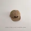 Gorro de Bebé Primavera y Otoño Delgado Secado Rápido Visera Protector Solar Niños y Niñas Letra Coreana Viaje Protector Solar Gorra de Béisbol Verano