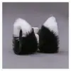Dropshipping Acessórios de Cabeça Lolita Presilhas de Orelha de Animal de Pelúcia Presilha Lateral de Orelha de Gato Acessórios de Cabelo Presilha de Cabelo de Orelha de Raposa Combinação de Cores