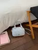 Bolso acolchado estilo Chanel para mujer, Nuevo y moderno bolso de mano tipo Bowling para Primavera 2026, Bolso de hombro y cruzado