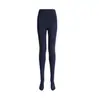 Medias de seda súper elásticas para mujer, otoño e invierno, adelgazantes, estilo Miu, de cintura alta, sin que se bajen, ligeramente transparentes, tacto de alta gama, pantalones de capa base