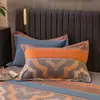 Fundas de almohada de algodón puro engrosado al por mayor, juego de dos, funda de almohada de 48X74 cm, funda completa de látex para almohada de 40X60 para uso doméstico