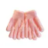 Guantes de Invierno de Dedos Completos Cálidos para Niños Niñas Estudiantes Escritura Lisos Lindos Color Puro Nuevos