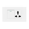 Exportación Transfronteriza Estándar Sudamericano Europeo Británico Americano Tipo 118 15A Socket de Pared Americano Tailandés USB Brasileño