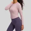 Traje de Camiseta de Manga Larga para Correr para Mujer Juyitang Aspecto Adelgazante Top de Yoga Nuevo Traje Deportivo de Fitness
