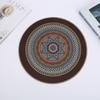 Manteles Transfronterizos Redondos de Goma de 38 cm para Mesa de Comedor Vajilla con Borde Fabricante Mayorista Antideslizantes Resistentes al Calor Manteles para Uso Doméstico