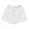 Shorts Casuais Femininos Soltos de Verão Calças de Pijama para Casa Emagrecedoras Cintura Alta Perna Larga Calças Esportivas Verde Fora de Uso