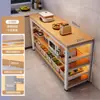Estante de suelo multicapa para barra de bar, mesa estrecha con estantes, mesa de comedor, mesa divisoria para sala de estar, mesa larga simple de ocio para balcón