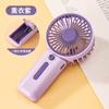 Transfronteiriço No.7 bateria seca mini ventilador presente simples ao ar livre portátil usb carregamento dobrável ventilador pequeno portátil