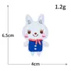 Rasgue e Cole, Patches de Bordado Autoadesivos Sem Costura com Animais de Desenho Animado para Bordado Computadorizado, Patches DIY para Roupas