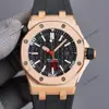 Relógio Masculino Mecânico Totalmente Automático Royal a Oak Série P Tipo Offshore à Prova d'Água com Luminoso