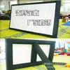 Pantalla de cine inflable pantalla de proyector portátil móvil equipo de visualización para patio exterior plaza