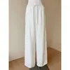 Pantalones de Lino Suaves, Transpirables y Lavados con Enzimas, Pierna Recta Casual, Nuevos Versátiles para Primavera y Verano 2026