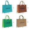 Nova Bolsa Tote de Feltro de Alta Qualidade Promoção Corporativa Criativa Estilo Chinês Feito à Mão Lembrança Bolsa de Tecido