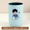 Copo de enxaguante bucal simples em duas cores, copo para escovar os dentes, copo de água comercial de hotel, copo de lavagem infantil, copo de escova de dentes para família pai-filho