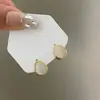 Pendientes Únicos de Personalidad Retro de Lujo Ligero, Artículo Popular de Celebridad de Internet, Pendientes de Alto Nivel Estilo Hong Kong, Accesorios de Oreja Exagerados Estilo Ins Japonés y Coreano