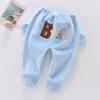 Calças de Flanela PP Infantil Primavera e Outono Calças Infantis para Meninos e Meninas Calças Bunda Grande Calças de Veludo Grosso de Inverno