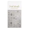 Marco de Óleo Vintage Pegatina para Uñas Joyería Plana con Adhesivo Estilo Europeo Lujo Ligero Marco de Óleo Pegatina para Uñas Arte de Uñas DH