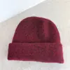 Chapéu de Tricô Quente de Outono e Inverno Feminino, Chapéu de Tricô Liso com Proteção para as Orelhas, Estilo Coreano Tendência Versátil Aconchegante à Prova de Frio para Homens