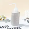 Nova Frasco de Limpeza de Cílios Cravejado de Diamantes Tipo Squeeze Boca Curva Frasco de Limpeza de Cílios Ferramenta Auxiliar de Limpeza de Manicure 250ml
