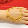 Novo Pulseira Urso e Estrela de Pepita de Ouro com Padrão de Martelo, Fragmentos de Ouro Antigos, Pulseira de Alto Padrão, Pulseira Espiral Brilhante, Atacado