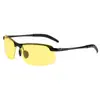 Gafas de Sol Polarizadas Sin Montura para Hombre Gafas para Conducir Estilo Retro Metal para Montar Pesca 3043