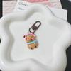 Chaveiro Capybara Fofo Novo de 2024 com Pingente de Capivara Pequena Desenho Animado Pingente para Mochila Escolar de Estudante