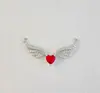 Colgante con Incrustaciones de Microcobre Accesorios para Joyería DIY Borla Trébol de Cuatro Hojas Mariposa Acero de Titanio Collar Lazo Electrochapado en Oro Real Espíritu