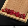 Nova Fivela de Borboleta de Contas de Jade Cetim Estilo Chinês Retrô para Decoração de Hanfu e Qipao, Fácil de Costurar Sem Tecelagem