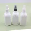 Frasco borrifador quadrado de 250ml, frasco borrifador pequeno de gargalo longo, vermelho, branco, frasco borrifador quadrado transparente, frasco borrifador de hidrossol