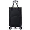 Carrito de compras de gran capacidad con ruedas giratorias silenciosas plegables, impermeable y resistente al desgaste, carrito de compras portátil para supermercado, personalizable