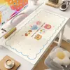 Tapete de Mesa Cartoon Dopamina Impermeável à Prova de Óleo Lavável Resistente ao Calor Resistente a Altas Temperaturas Toalha de Mesa Isolamento Mesa de Centro Protetor de Superfície
