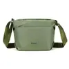 Bolsa de Rosto Macia Texturizada Estilo Balde 2024 Nova Bolsa Transversal Feminina Moda Impermeável de Nylon Bolsa de Ombro de Tecido