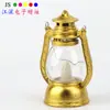Lanterna LED Vintage Pony Lâmpada a óleo eletrônica de Natal Luz Noturna de Vela Lâmpada de Vento de plástico mini Enfeites de atmosfera atacado