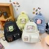 Mochila bonita de estilo coreano nueva de 2024 para estudiantes de secundaria, estilo universitario, mochila de gran capacidad para estudiantes de secundaria y preparatoria.