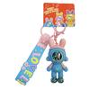 Llavero creativo de conejo mecánico nuevo, lindo conejo de colores combinados, accesorio para bolso, pequeño regalo para llevar, venta al por mayor