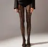 Medias Rotas, Nuevos Productos Personalizados de Primavera y Verano, Medias de Red de Celebridad de Internet, Talla Grande Alta Elasticidad Patrón Retro Punk Medias Sexy