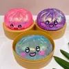 Pan de Emoticono Grande de Maltosa Juguete Squishy para Alivio del Estrés, Rebote Lento Juguete Realista de Comida