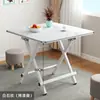 Mesa Dobrável Simples Mesa de Jantar para Casa de Aluguel Mesa de Jantar Portátil para Casa Mesa Redonda Barraca Exterior Mesa Quadrada Pequena
