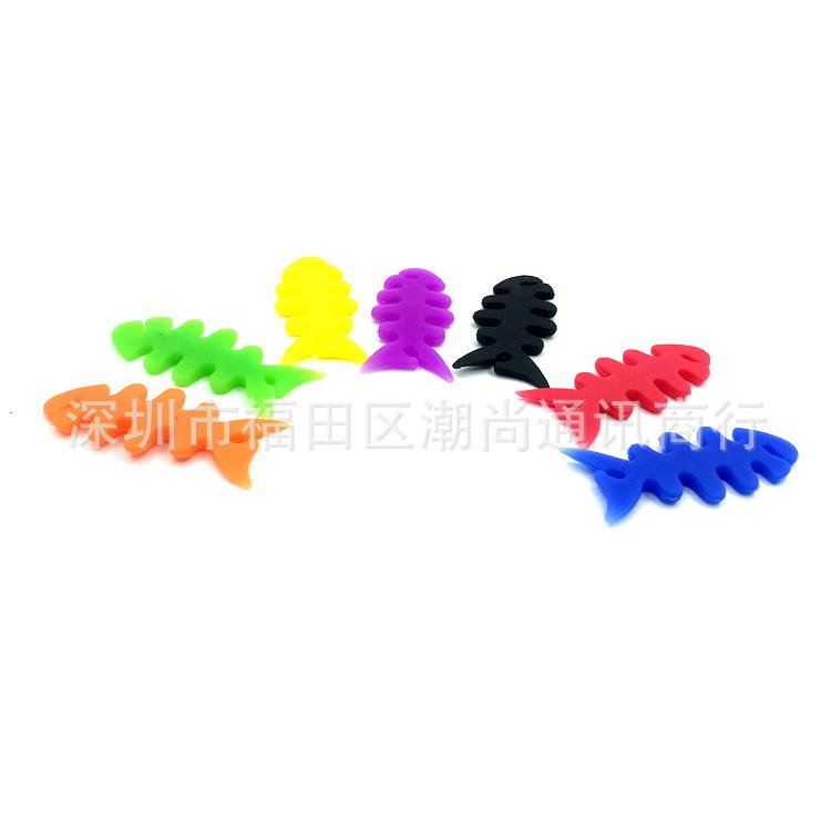 硅胶鱼骨白底主图