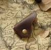 Couro Bovino Original Artesanal Organizador de Cabos USB Retro Armazenamento e Organização Hub de Encaixe para Cabos de Dados Fones de Ouvido