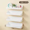Organizador de Escritorio Bnbs para Artículos Pequeños, Uso en Oficina y Hogar, Estante Blanco de Almacenamiento