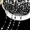 Cadena DIY de Diamantes de Imitación en Forma de Rombo Cadena de Pedrería Conserva el Color Tocado de Novia Borla Cadena de Cobre Materiales para Ropa Venta al por Mayor Cadena Conserva el Color