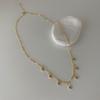 Collar de estilo coreano con personalidad de nicho, sencillo y elegante, combina con todo, cadena de clavícula, collar con borlas de circonitas de amor de hada para mujer